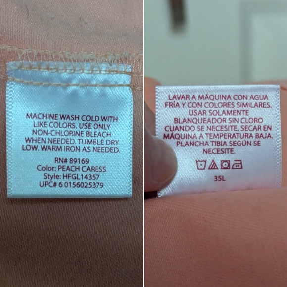 🛑NOT AVAILABLE🛑 Faded Glory peach women's denim jacket, size small (4-6) - Picture 15 of 15